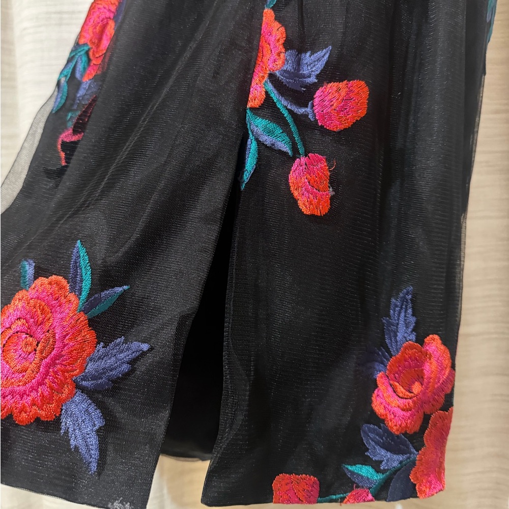 Chi Chi London Mesh Embroidered Cocktail Dress - Picture 4 of 5